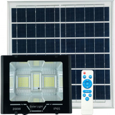 Solar flood light with daylight sensor 200W 5050K