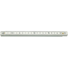 Folding ruler plastic 1m