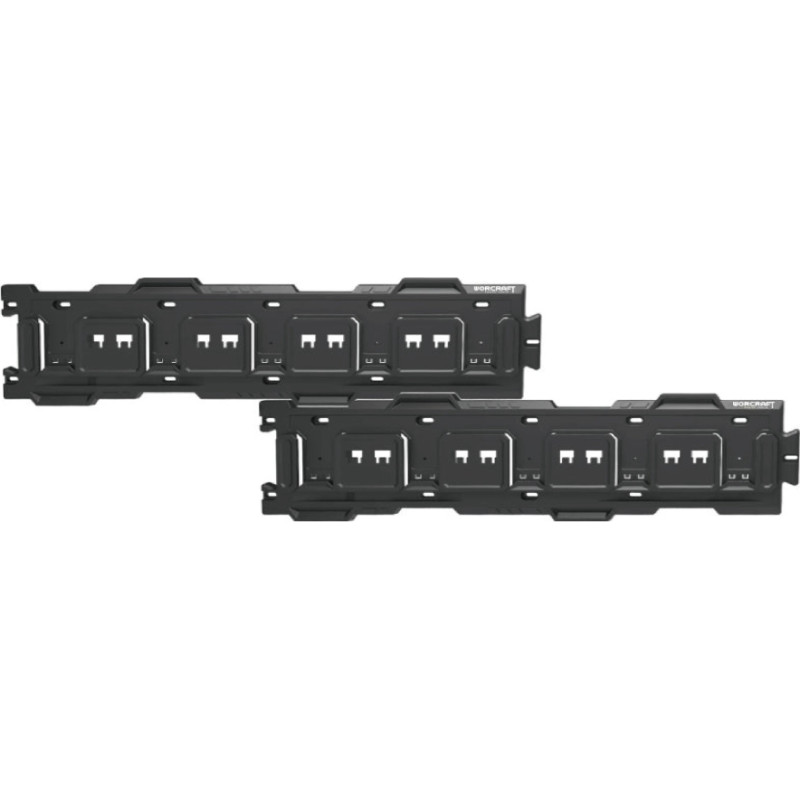 Wall mount for storage-backboard WORCRAFT 825x189mm (4pcs)