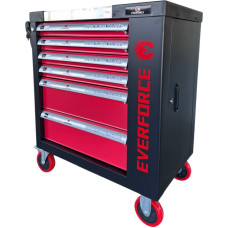 Everforce instrumentu ratiņi - 6 atvilktnes ar 4 pilnām 147gab