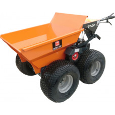 Transporteris Minidumper 4x4 platas riepas