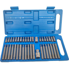 Screwdriver bit set 40pcs TORX, HEX, SPLINE