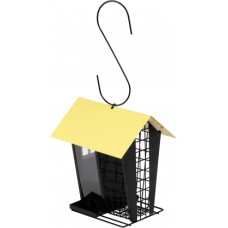 BIRD FEEDER MIXED METAL HOUSE