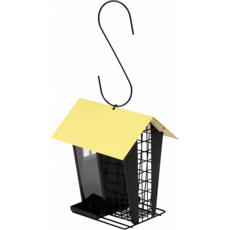 BIRD FEEDER MIXED METAL HOUSE