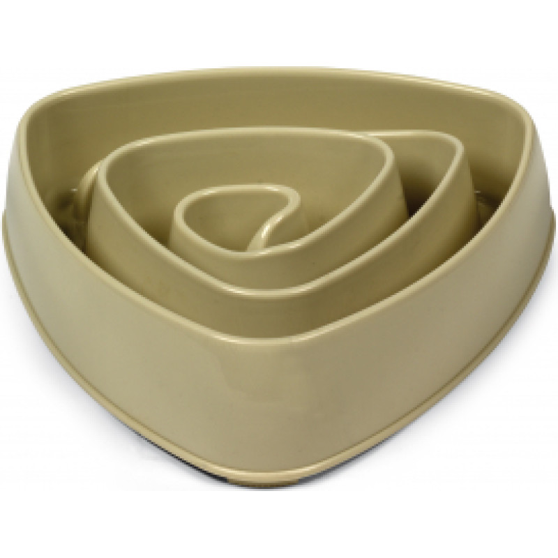 SLOW FEED PET BOWL TRIANGULAR