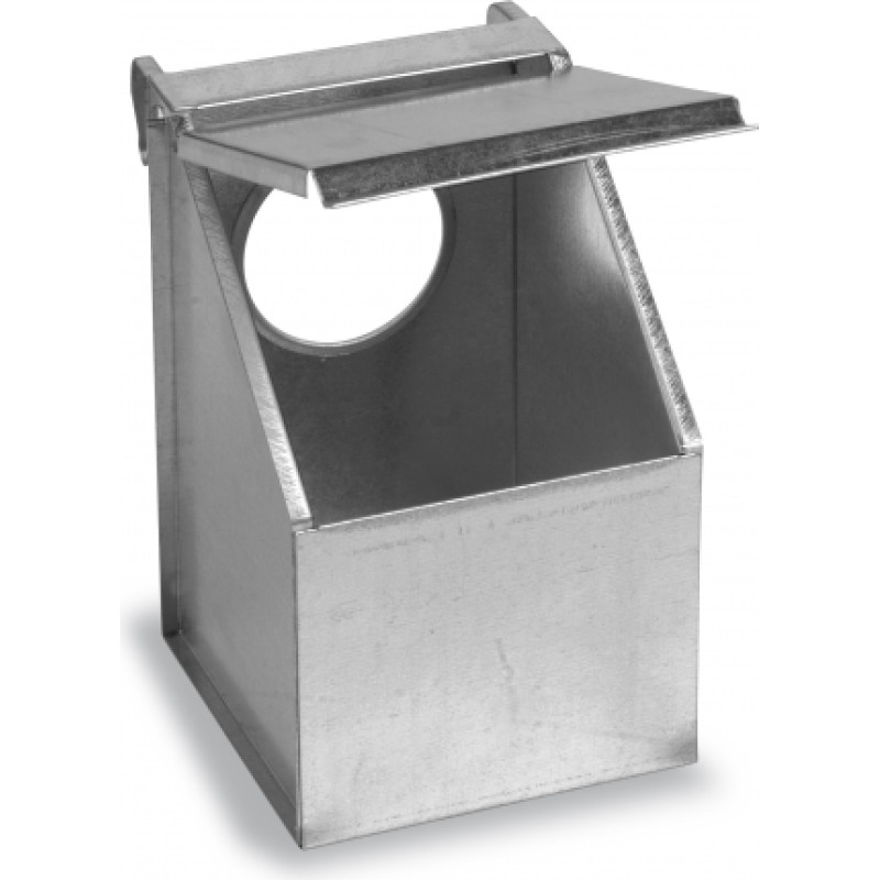 METAL PIGEON FEEDER - 1 HOLE