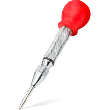 Adjustable center punch 3x125mm with plastic handle