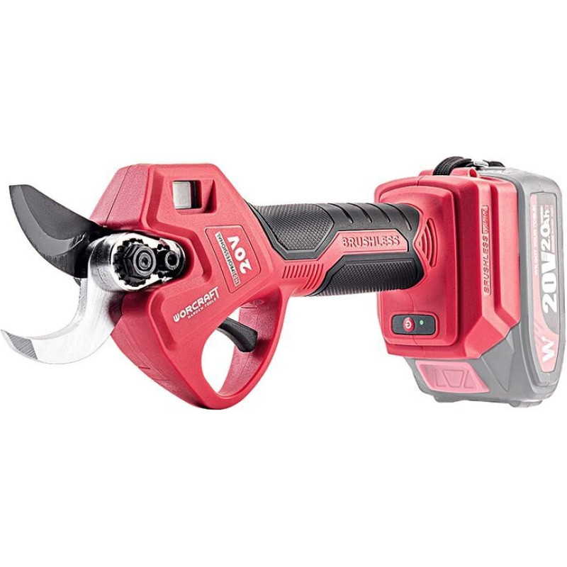 Li-ion Cordless brushless shears/secateurs WORCRAFT 20V (without battery and charger)