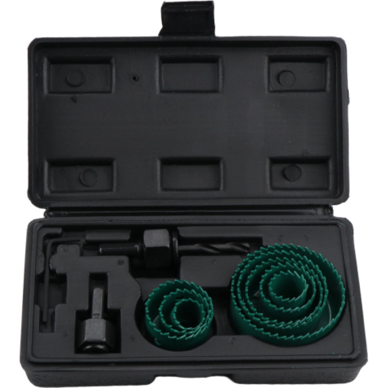 Core drill bits for wood 11pcs set 19/64mm