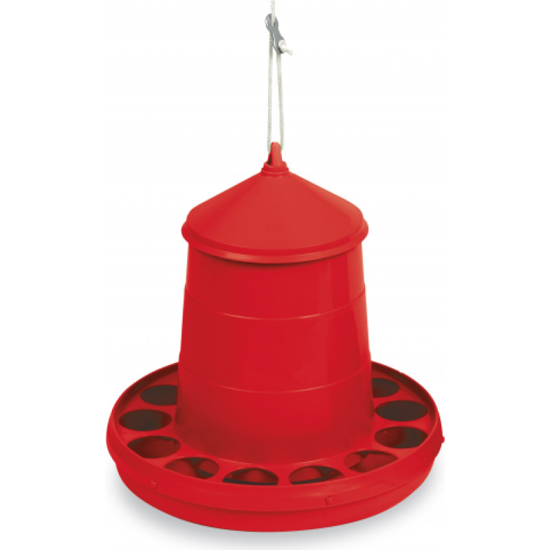 PLASTIC POULTRY FEEDER 2 KG.