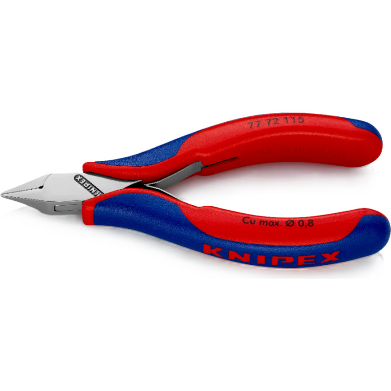 Diagonal cutting pliers for electronics 115mm ESD KNIPEX