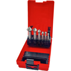 Countersink drill bits set HSS M35 Co 6pcs  (6.3-20.5mm)