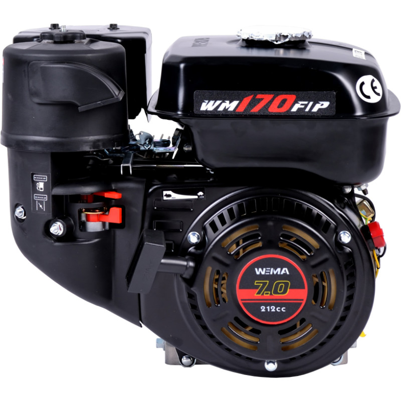 Benzīna dzinējs Weima WM170F-S 20mm