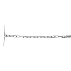 Valve holding tool with chain