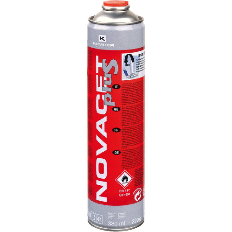 Propane/butane/propilene gas KEMPER NOVACET ANTIFLARE 220g