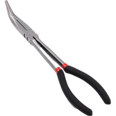 Long 45° bent nose pliers 275mm