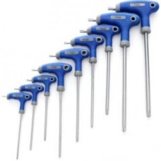 T-type TORX wrenches set 9pcs (T-10-T-50)