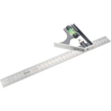 Combination ruler with level attachment 300mm