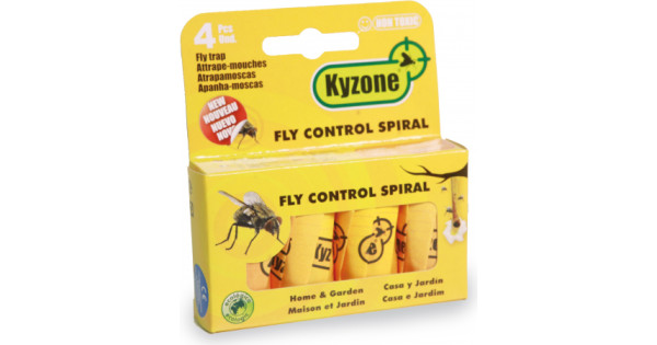 FLY CONTROL SPIRAL - 4 UNITS