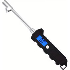 Tire pressure gauge digital extended