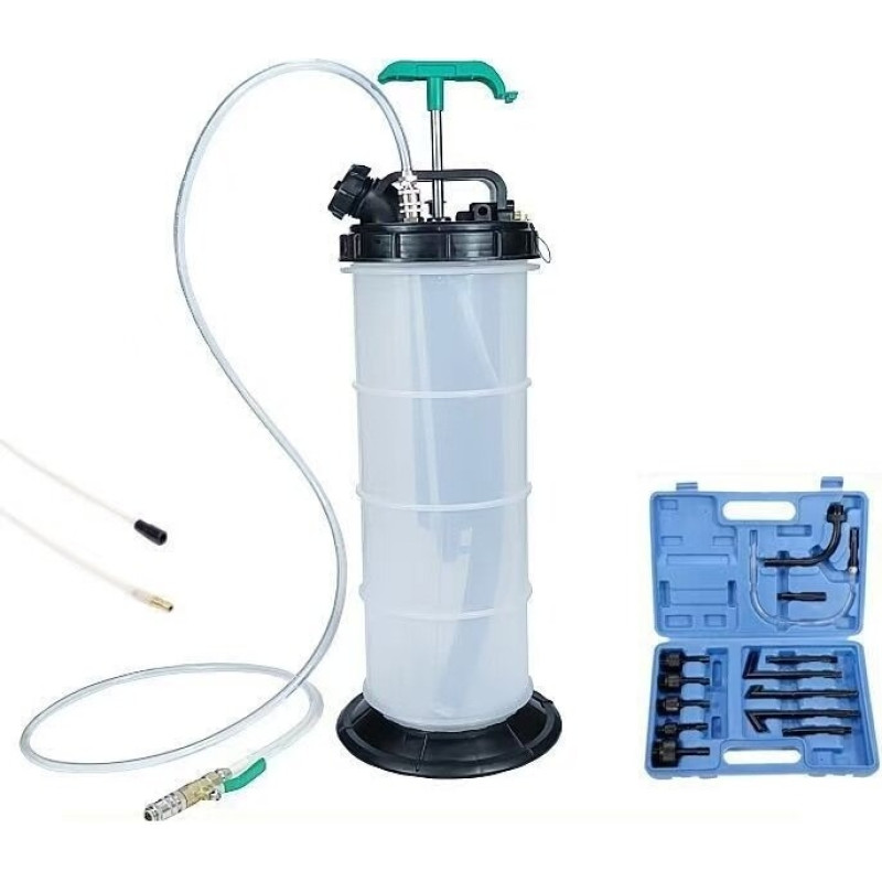 Manual extract & discharge transmission oil pump 6l with ATF filler system
