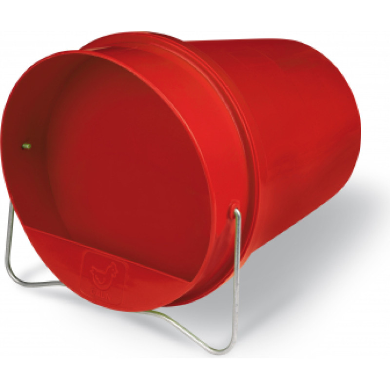 PLASTIC BUCKET DRINKER 6 L. - RED