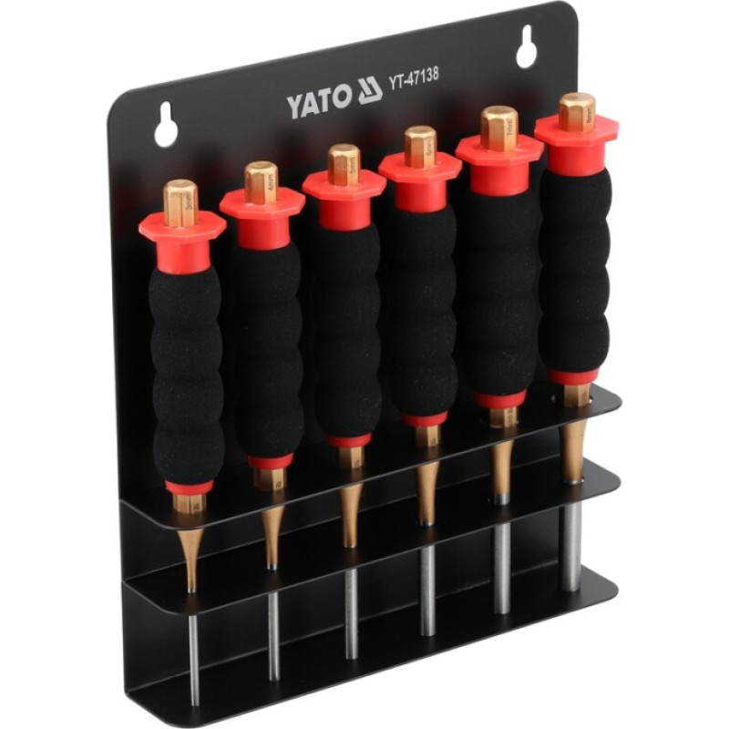 Pin punch set 6pcs