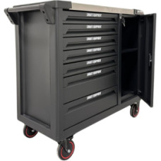 Tool trolley with cabinet 7 drawers 363 tools