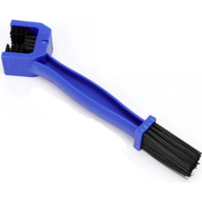 Motorcycle chain cleaning brush