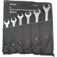 Combination wrench set 6pcs (34-50mm)