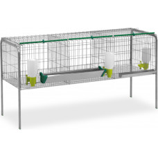 CAGE FOR FATTENING CHICKENS 3 COMPARTMENTS