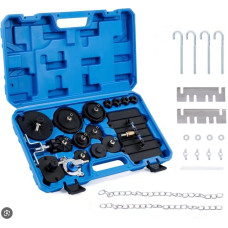 Brake bleeder and filler adapter set 17pcs