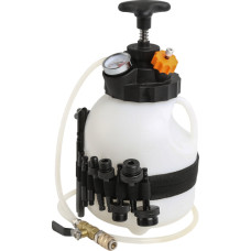 Manual transmission oil pump with ATF filler system