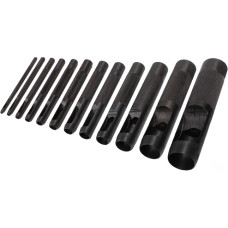 Hollow punch hole set 12pcs