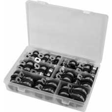 Press on clamps with rubber set 52pcs (6-19mm)
