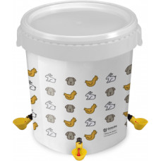 WATERING BUCKET WITH DRINKING BOWL-32 L