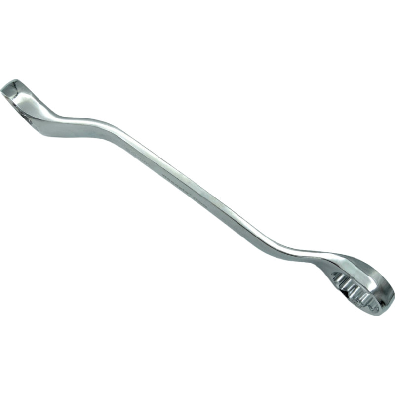Double ended double offset ring spanner / 24 x 27mm