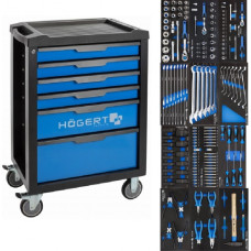 Cart 6 drawers with 183 tools