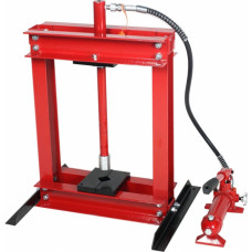 Hydraulic shop press with gauge 4t