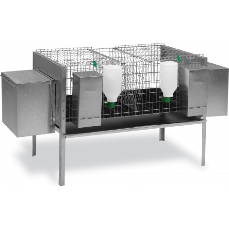 RABBIT CAGE MODEL EUROPE 2 NESTS