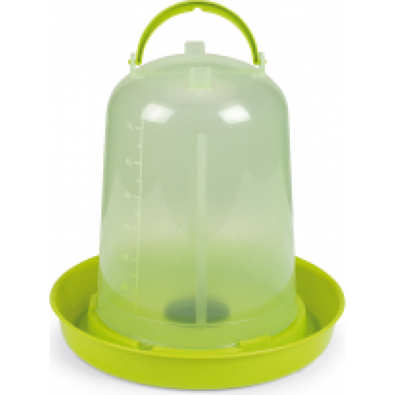 ECO CHICKEN DRINKER 8 L. WITH PLUG - GREEN LEMON