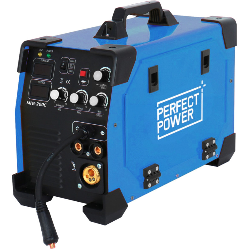 Multifunctional inverter welding machine semi automatic MIG-200C (IGBT) MIG/MAG/MMA/TIG