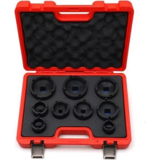 Inside tooth groove bearing lock nut set (9pcs) KM0-KM12