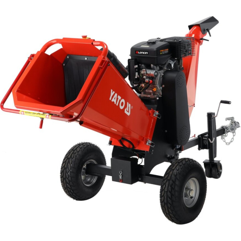 Gasoline branch shredder 9kW Ø150mm