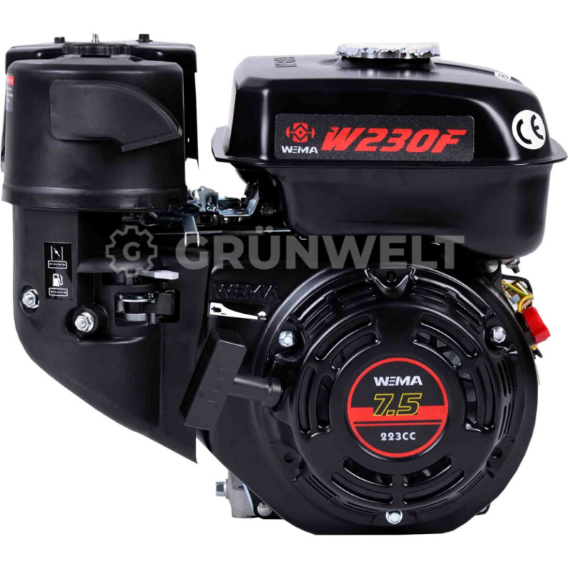 Benzīna dzinējs Weima W230F-Q 19.05mm
