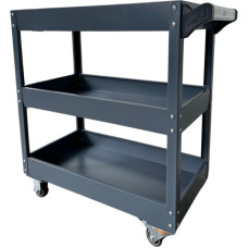 Instrumentu ratiņi ar 3 plauktiem uz riteņiem SM03