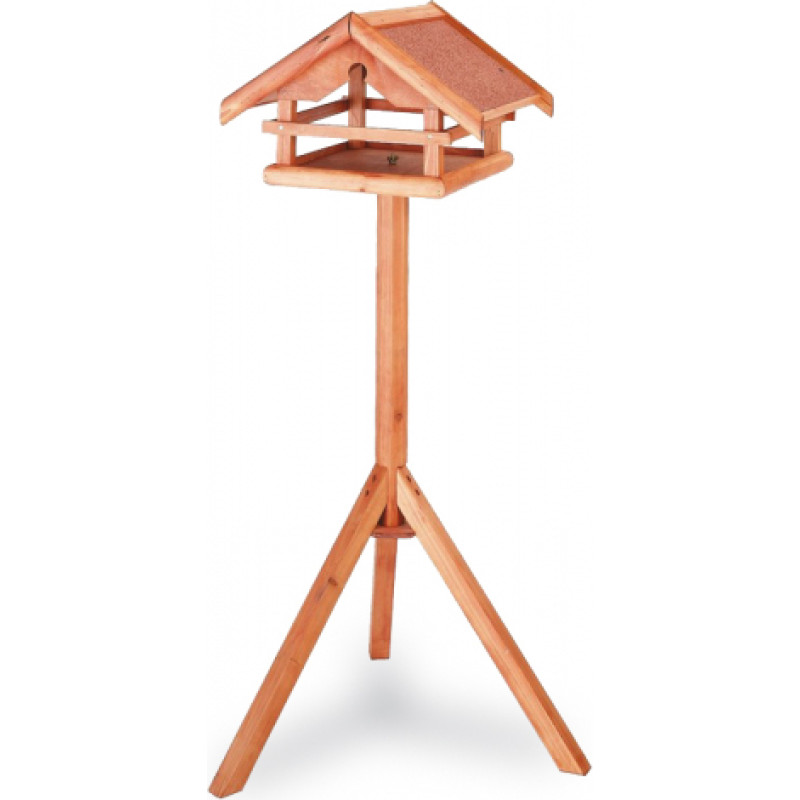 WOODEN BIRD FEEDER