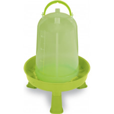 ECO POULTRY FEEDER 5 L . WITH LEGS  - GREEN LEMON