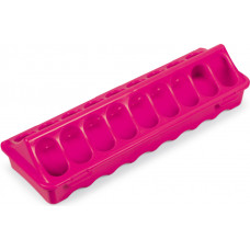 GROUND FEEDER TROUGH - 30 CM. - PINK