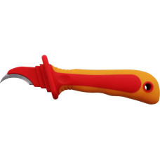 Wire stripping knife VDE (curved blade)